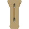 Ekena Millwork 5"W x 5 3/4"D x 10"H Medium Woodruff Wood Corbel, Alder CORW05X05X10WFAL - alternate 2